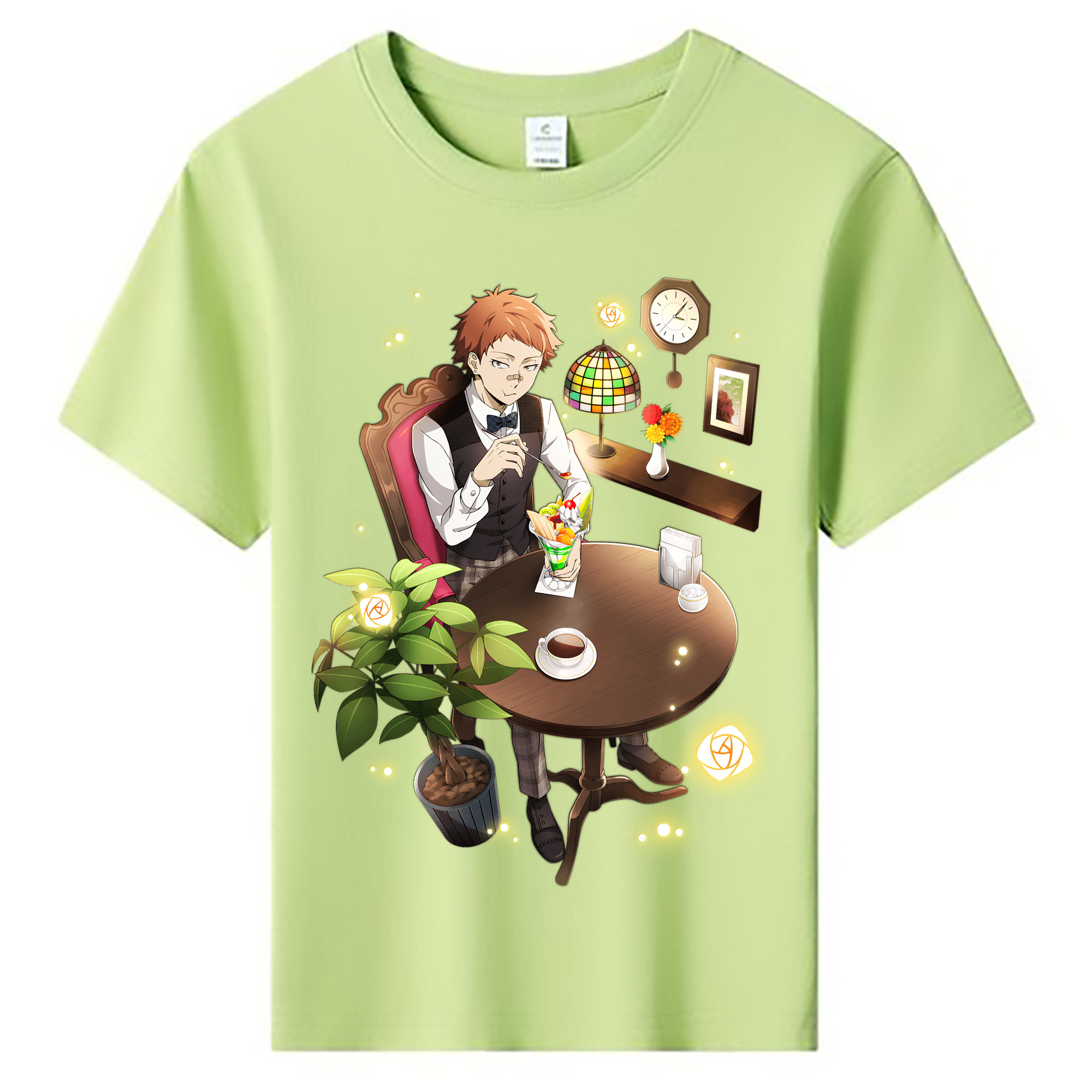 （画像用） 文豪ストレイドッグス Bungo Stray Dogs 綿100％キッズTシャツ（フロントプリント）